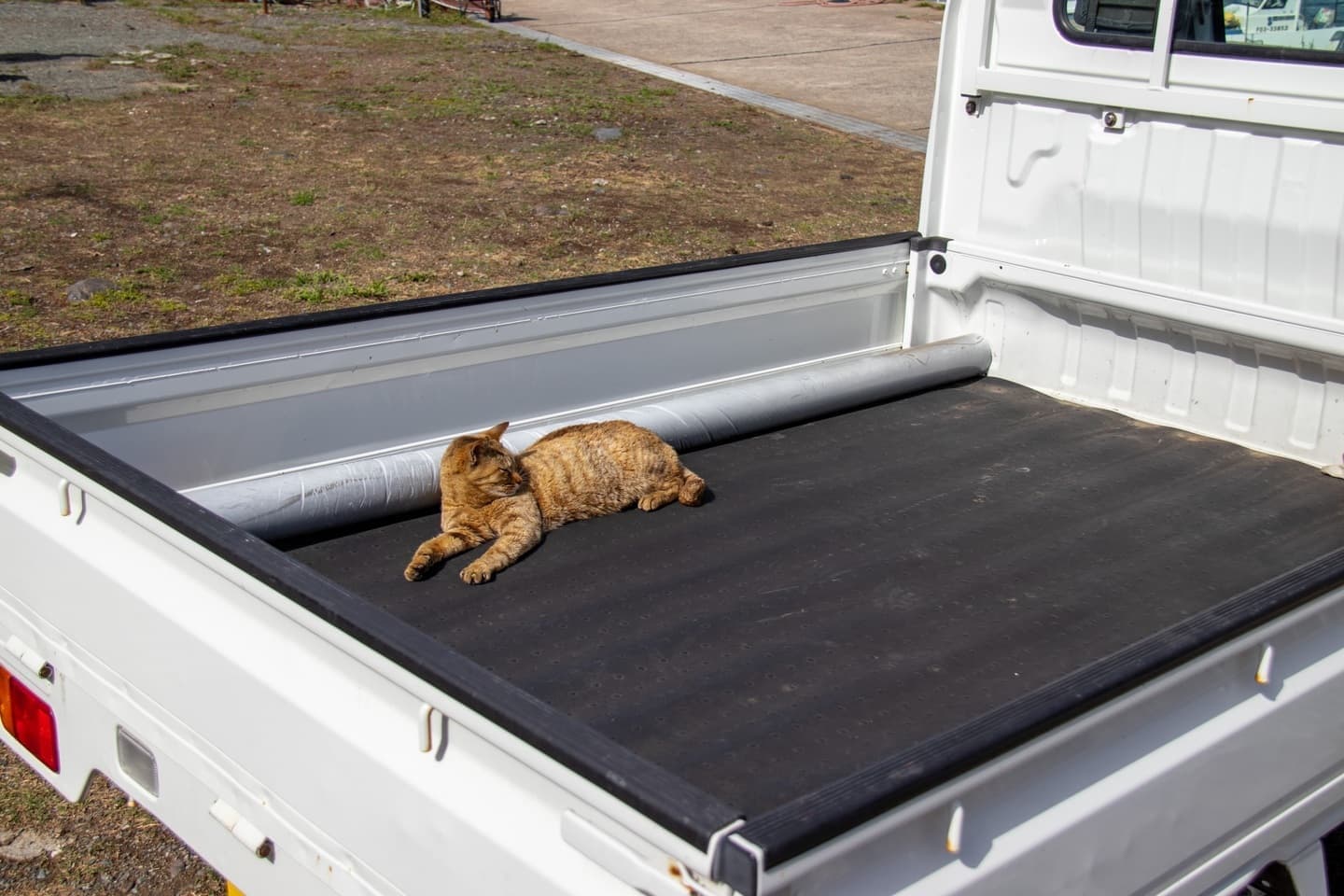 トラックの荷台