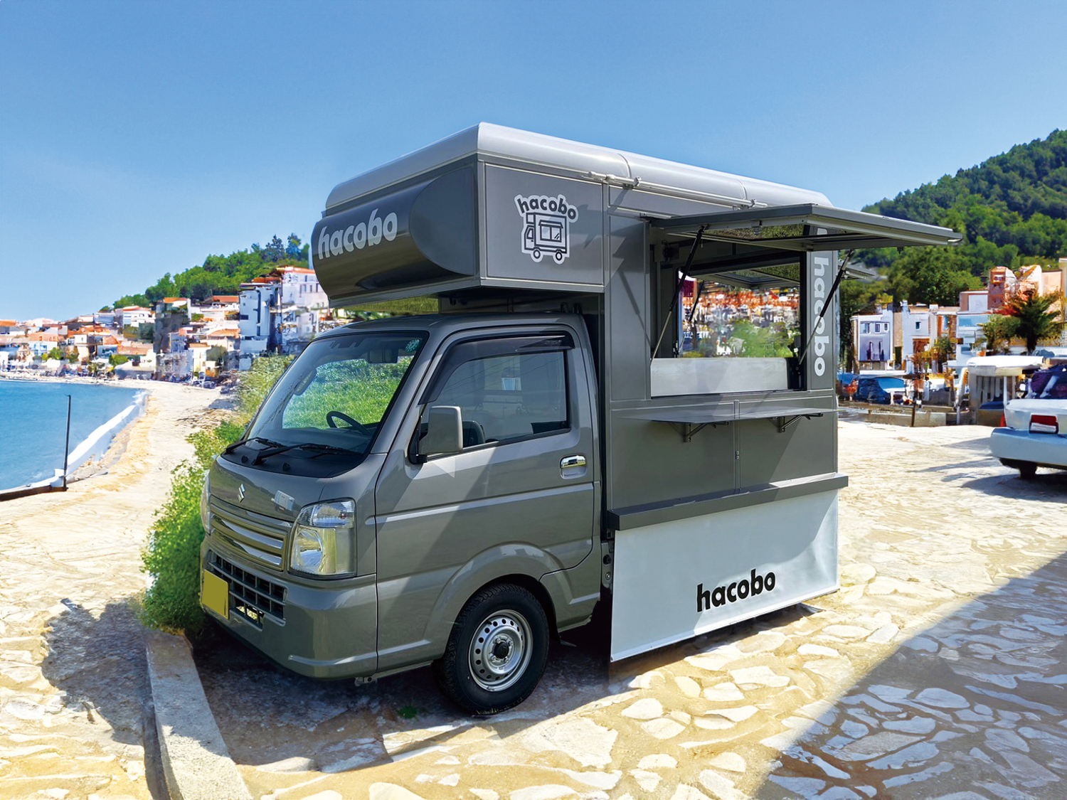 キッチンカー海岸